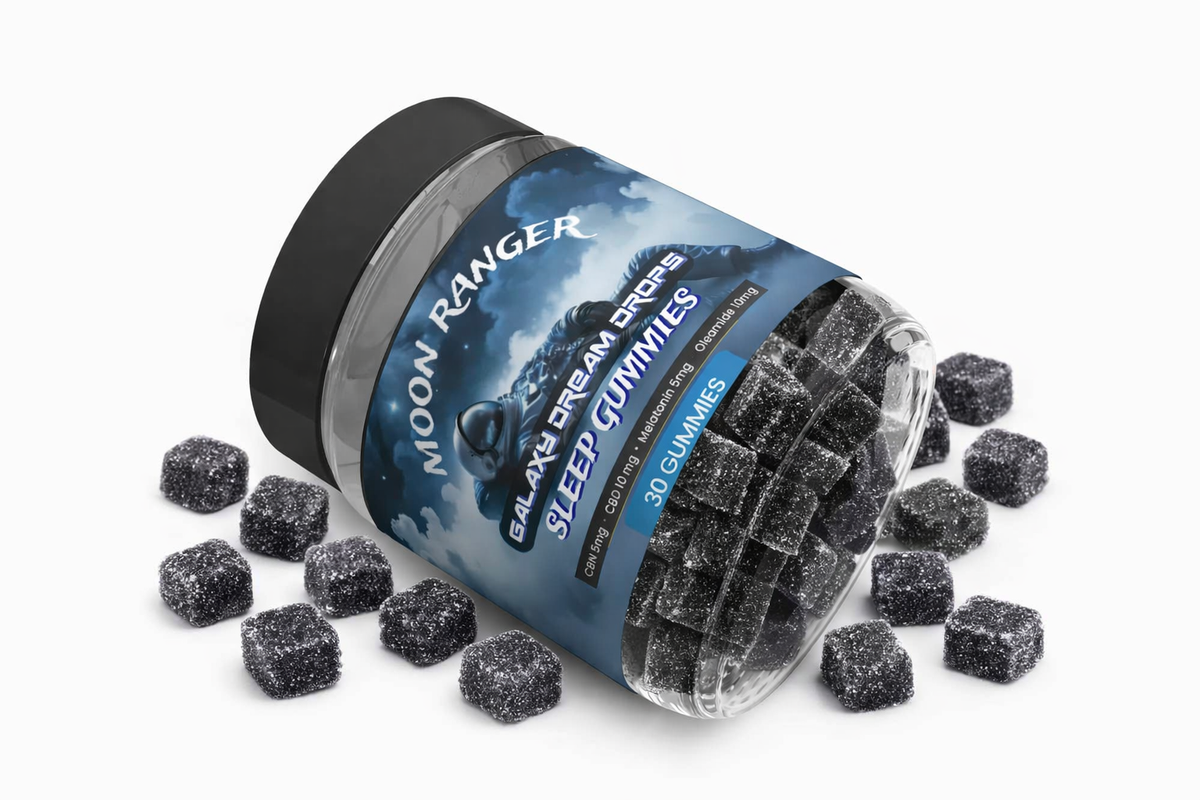 Sleepy Ranger Unwind, relax, and drift off with Moon Ranger Sleep Gummies