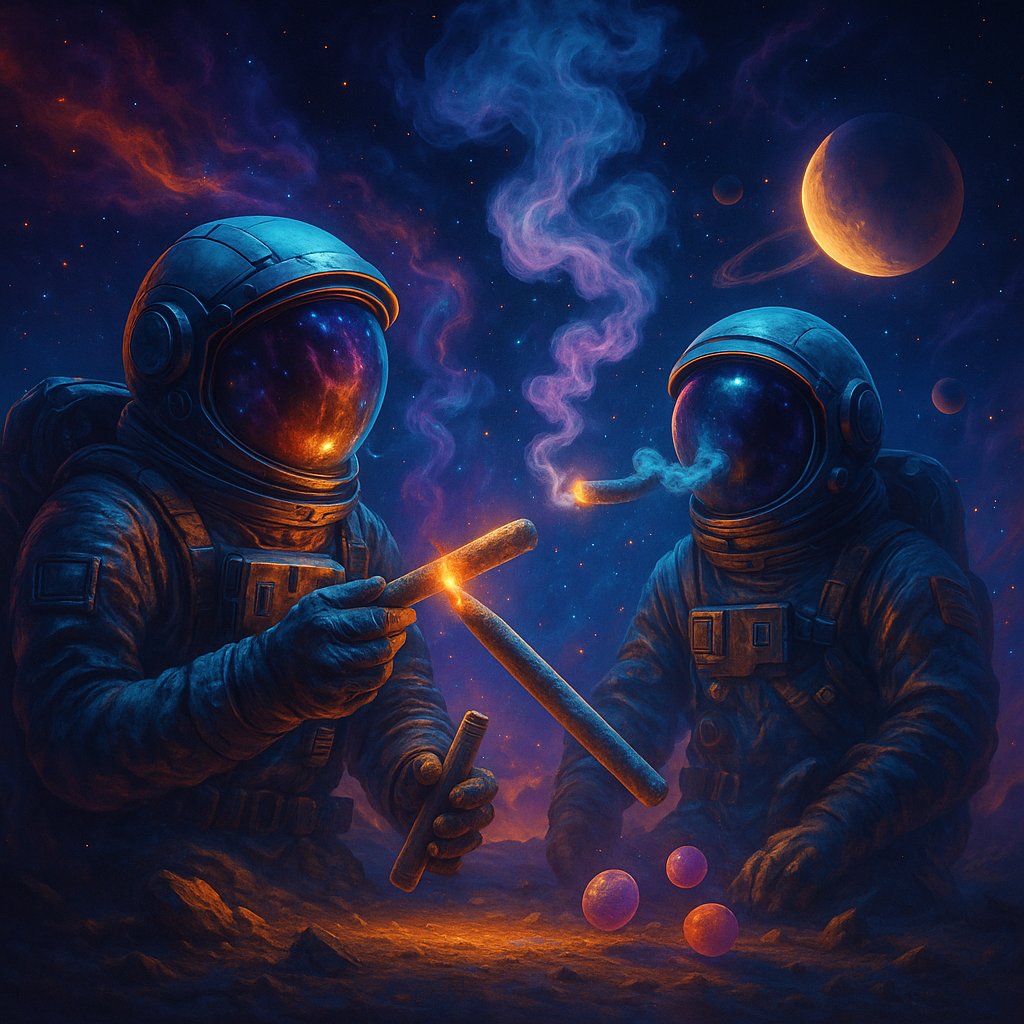 Cosmic Cloud Pre-Rolls: Roll Up & Drift Off