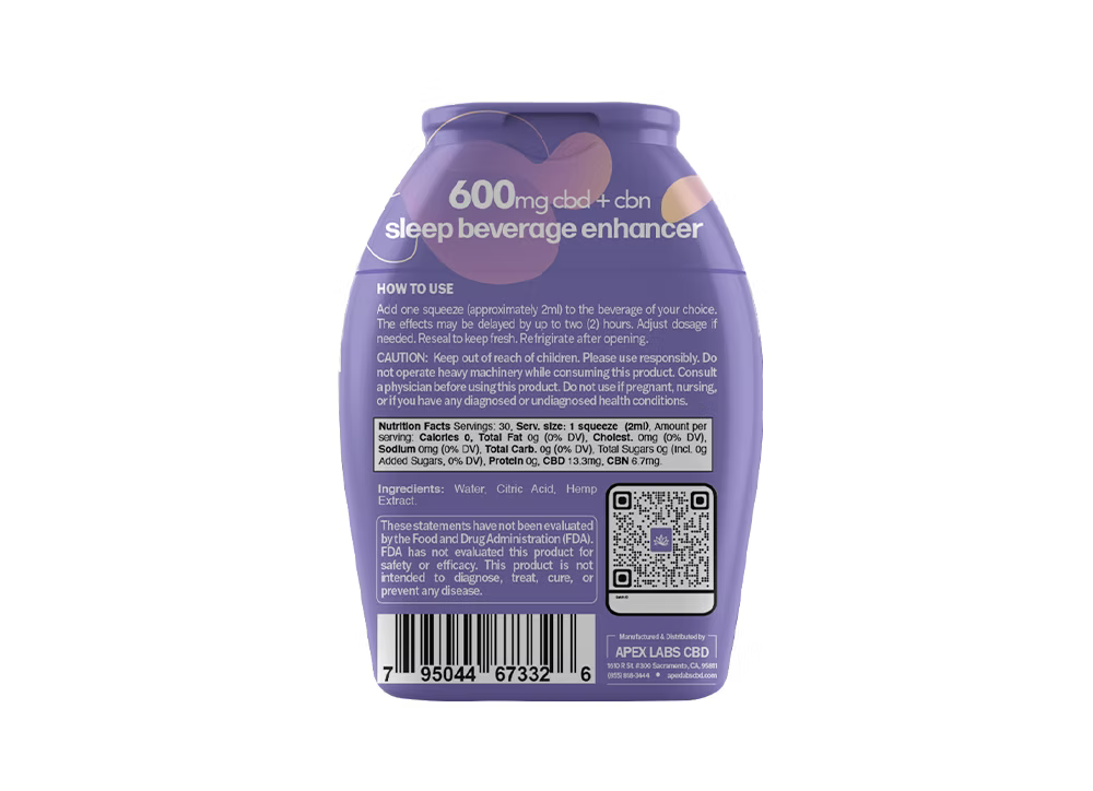 Sleep Beverage Enhancer