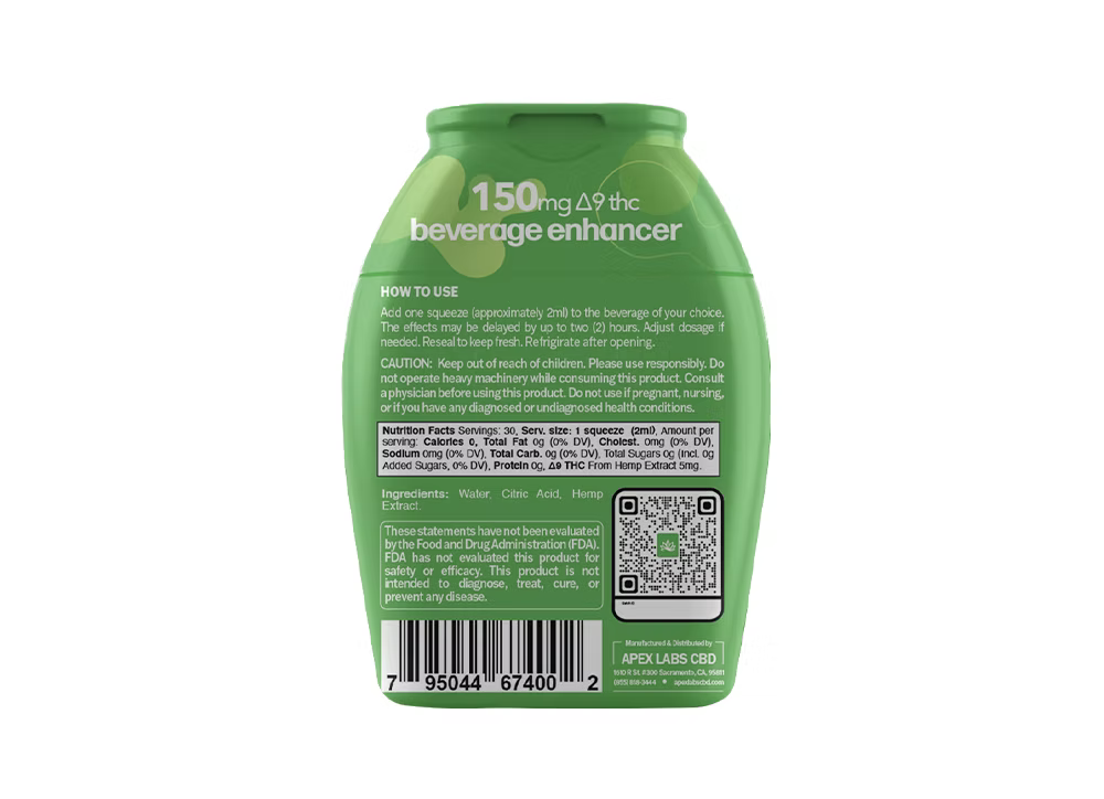 Max Compliance D9 THC Beverage Enhancer
