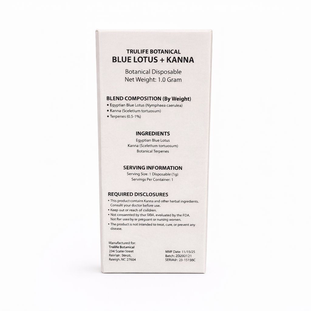 Blue Lotus Disposable Vape