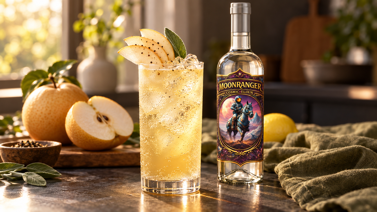 Golden Gravity Pear Cooler