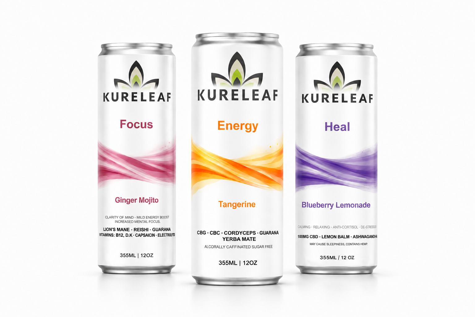 KureLeaf Seltzer Multi-pack