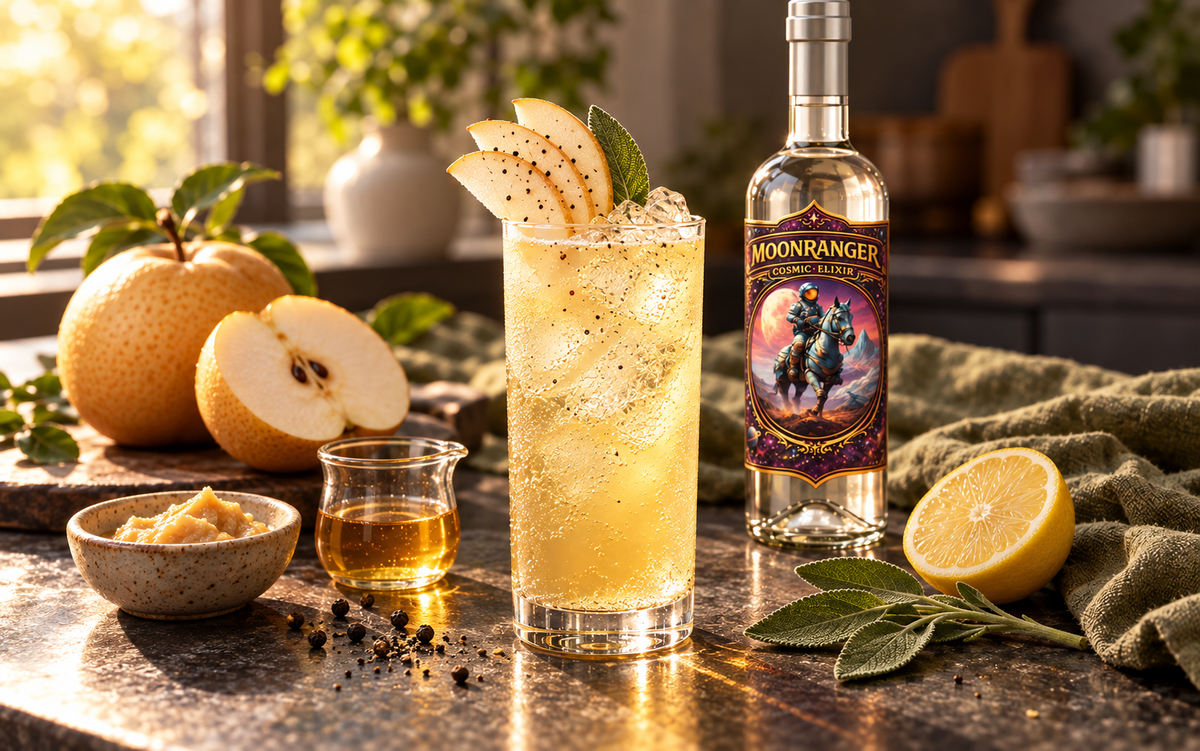Golden Gravity Pear Cooler